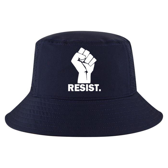 Resist Fist Logo Anti Trump Cool Comfort Performance Bucket Hat