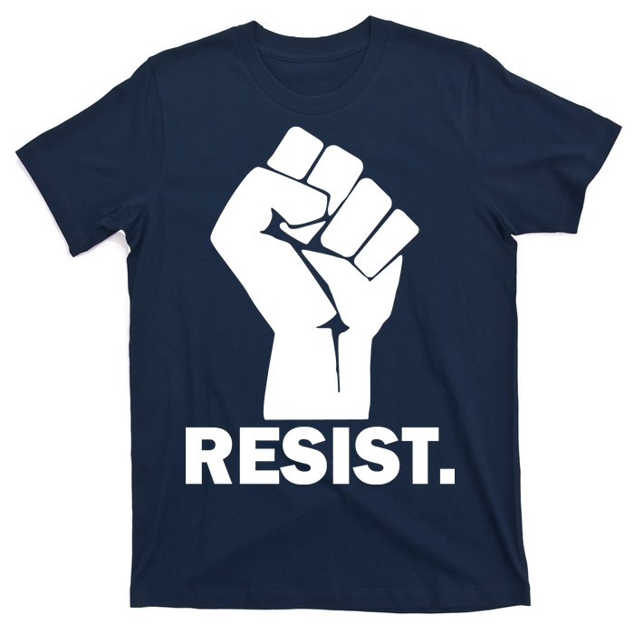 Resist Fist Logo Anti Trump T-Shirt