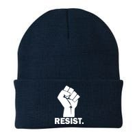 Resist Fist Logo Anti Trump Knit Cap Winter Beanie