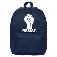 Resist Fist Logo Anti Trump 16 in Basic Backpack
