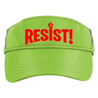 Resist Fist Logo Anti Trump Resistance Revolution Adult Drive Performance Visor