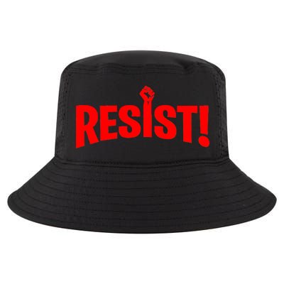 Resist Fist Logo Anti Trump Resistance Revolution Cool Comfort Performance Bucket Hat