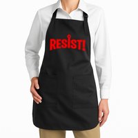 Resist Fist Logo Anti Trump Resistance Revolution Apron