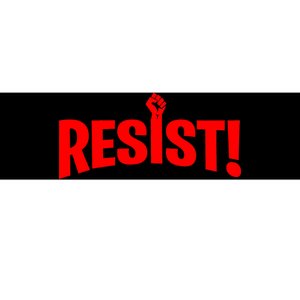 Resist Fist Logo Anti Trump Resistance Revolution Bumper Sticker