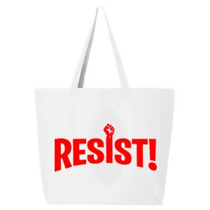 Resist Fist Logo Anti Trump Resistance Revolution 25L Jumbo Tote