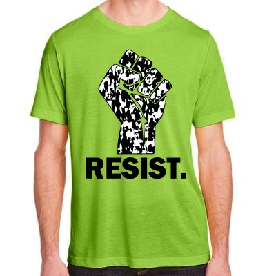 Resist Fist Pattern Hand Adult ChromaSoft Performance T-Shirt