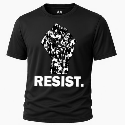Resist Fist Pattern Hand Performance Shirt