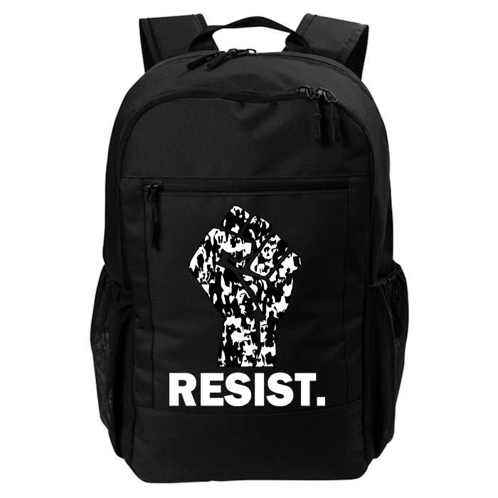 Resist Fist Pattern Hand Daily Commute Backpack