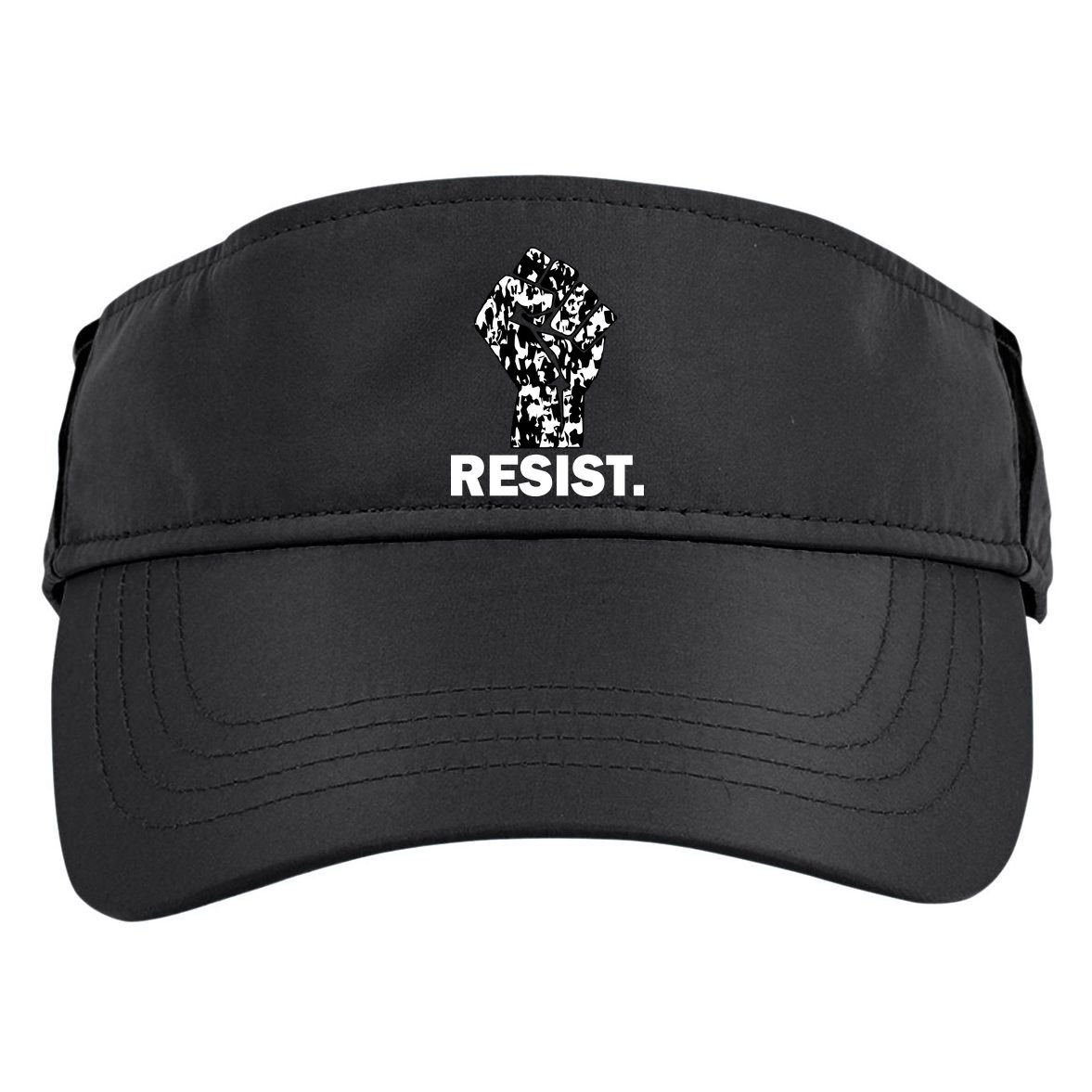 Resist Fist Pattern Hand Adult Drive Performance Visor