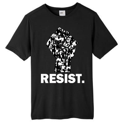 Resist Fist Pattern Hand Tall Fusion ChromaSoft Performance T-Shirt