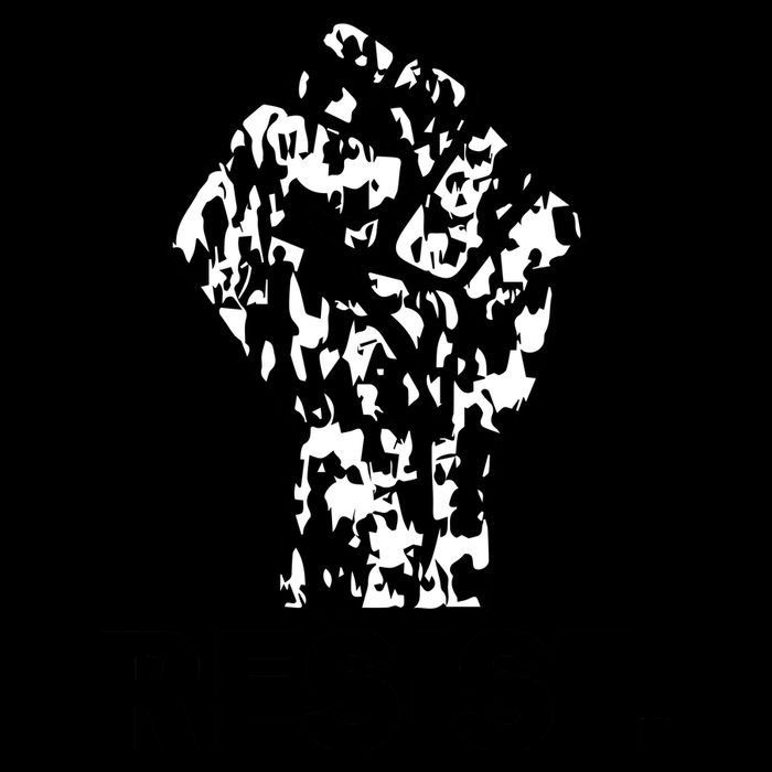 Resist Fist Pattern Hand Mug