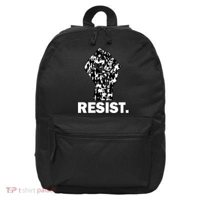 Resist Fist Pattern Hand 16 in Basic Backpack