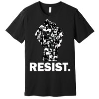 Resist Fist Pattern Hand Premium T-Shirt