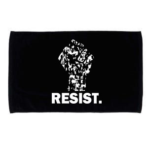 Resist Fist Pattern Hand Microfiber Hand Towel