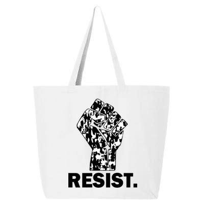 Resist Fist Pattern Hand 25L Jumbo Tote