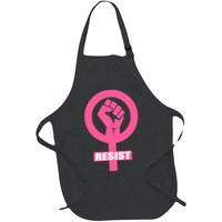 Resist Fist Women's Rights Logo Anti Trump Protest Apron
