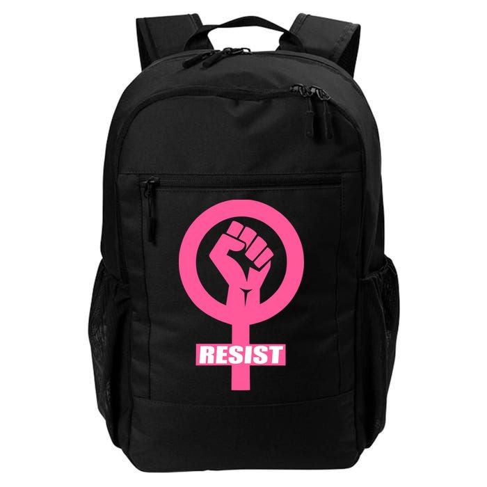 Resist Fist Women's Rights Logo Anti Trump Protest Backpack