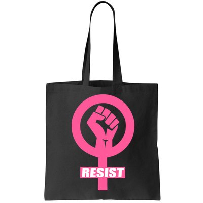 Resist Fist Women's Rights Logo Anti Trump Protest Bag