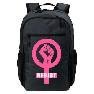 Resist Fist Women's Rights Logo Anti Trump Protest Daily Commute Backpack