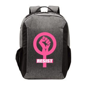 Resist Fist Women's Rights Logo Anti Trump Protest Vector Backpack