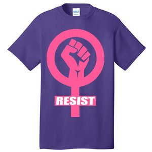 Resist Fist Women's Rights Logo Anti Trump Protest Tall T-Shirt