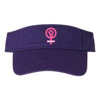 Resist Fist Women's Rights Logo Anti Trump Protest Valucap Bio-Washed Visor