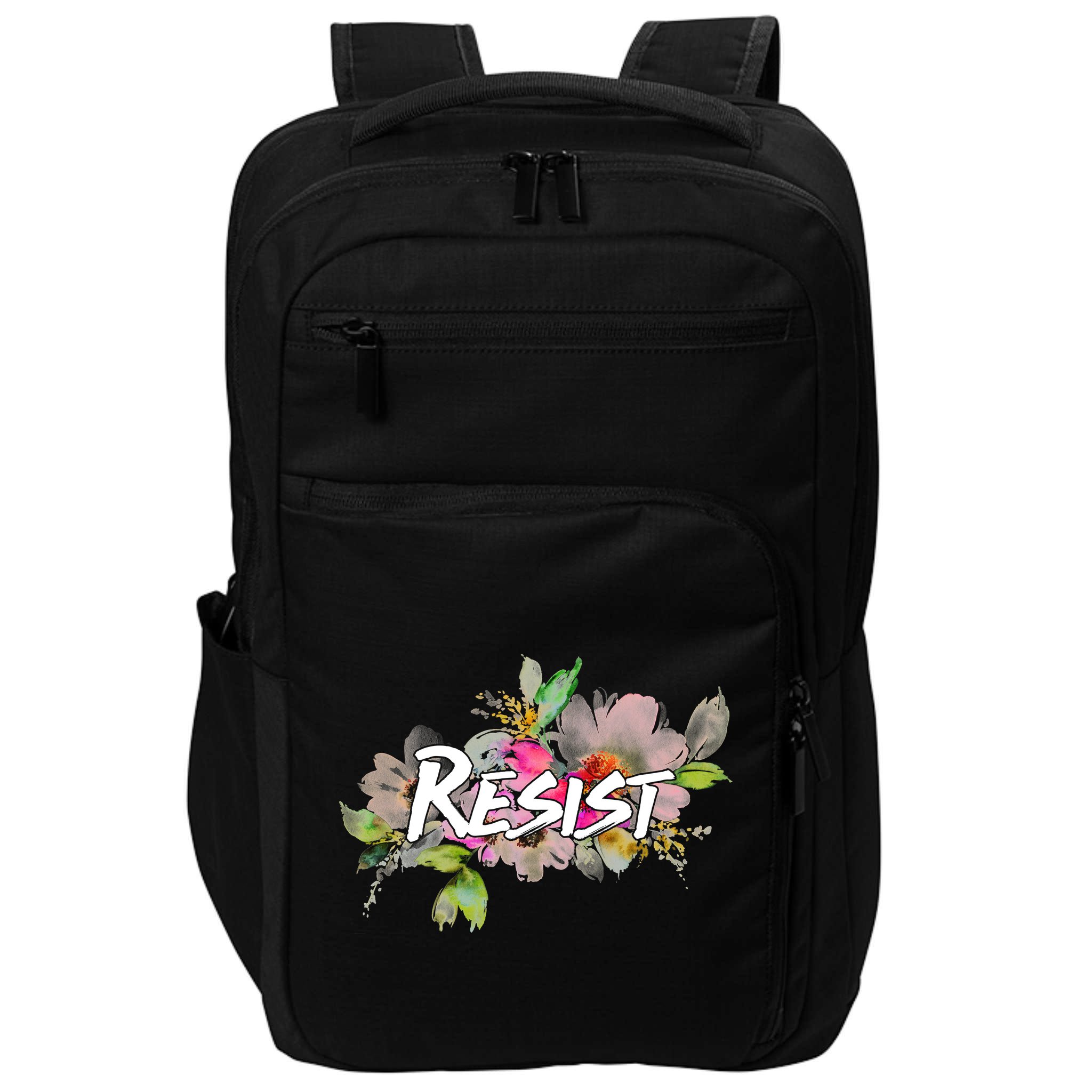 Resist Flower Logo Impact Tech Backpack
