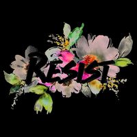 Resist Flower Logo Mug