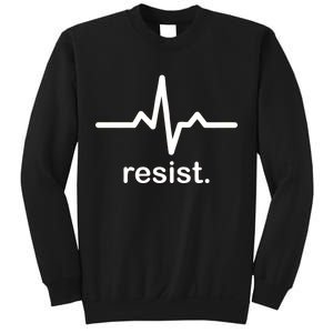 Resist Heart Beat Resistance Logo Sweatshirt