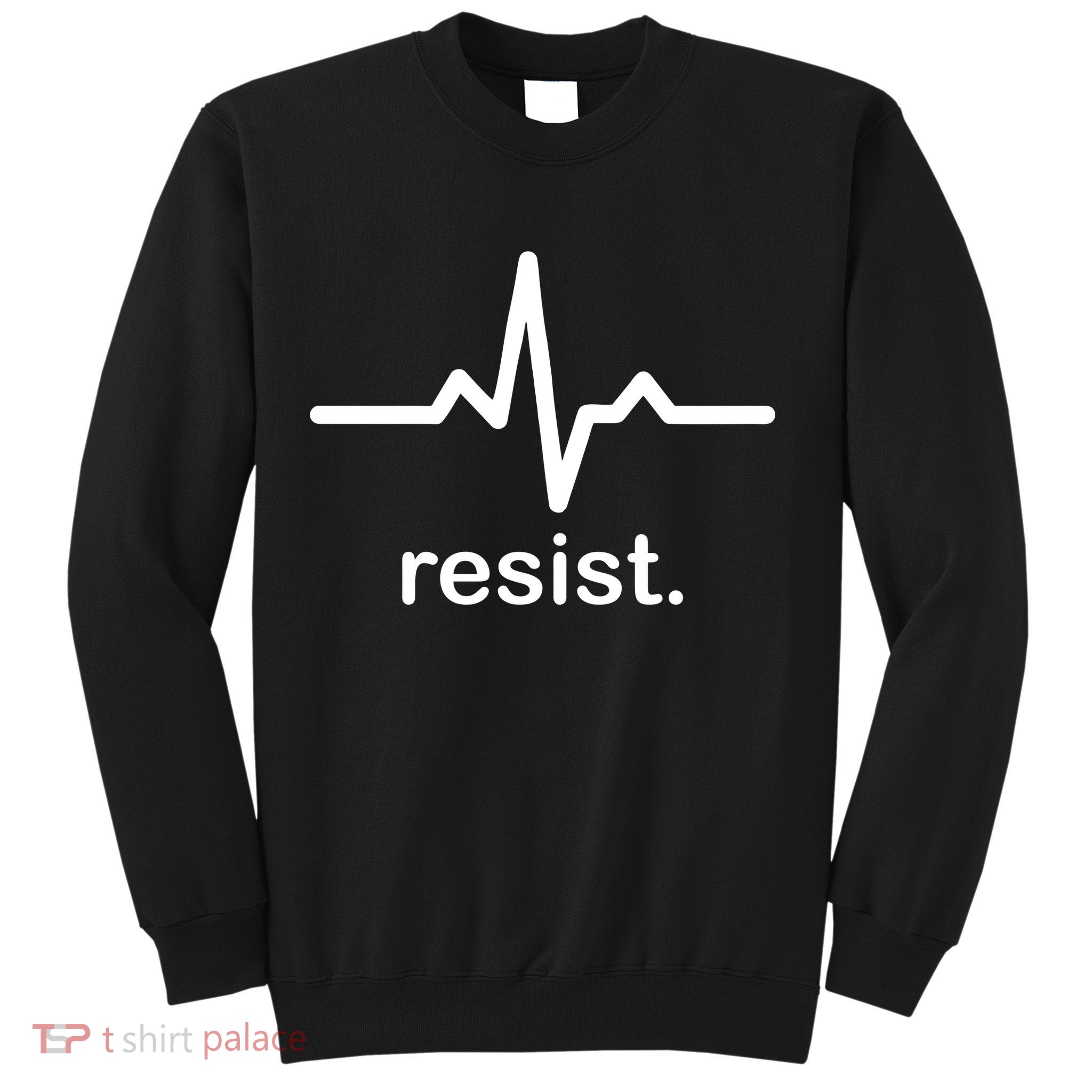 Resist Heart Beat Resistance Logo Sweatshirt