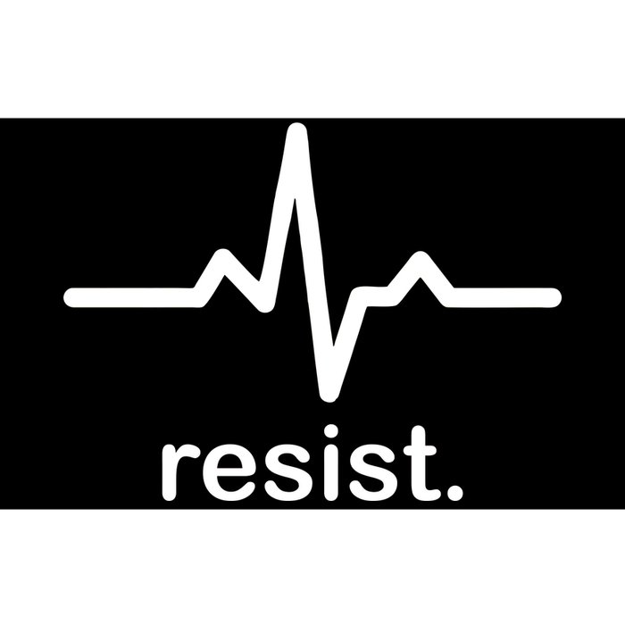 Resist Heart Beat Resistance Logo Bumper Sticker