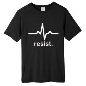 Resist Heart Beat Resistance Logo Tall Fusion ChromaSoft Performance T-Shirt