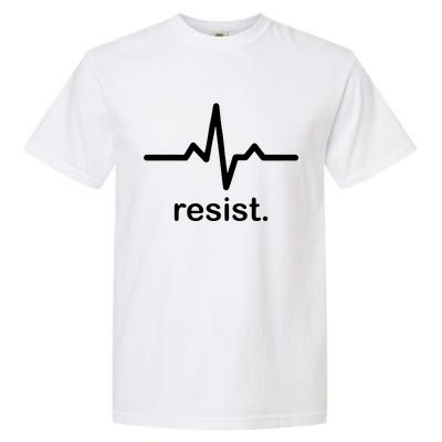 Resist Heart Beat Resistance Logo Garment-Dyed Heavyweight T-Shirt