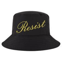 Resist Limited Gold Script Cool Comfort Performance Bucket Hat