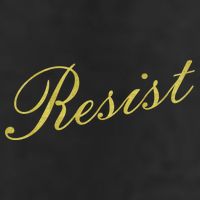 Resist Limited Gold Script Cool Comfort Performance Bucket Hat