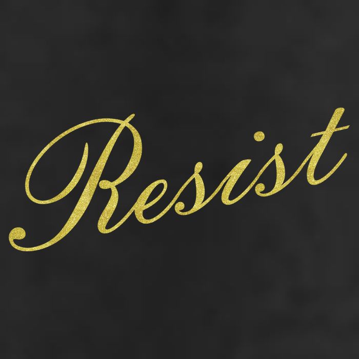 Resist Limited Gold Script Cool Comfort Performance Bucket Hat