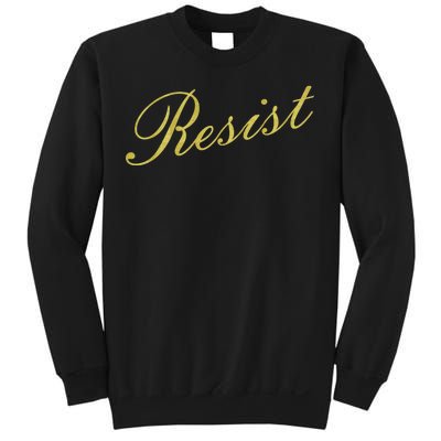 Resist Limited Gold Script Sweatshirt