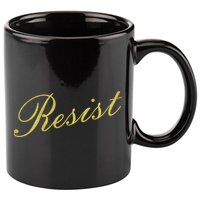 Resist Limited Gold Script 11oz C Handle Ceramic Mug