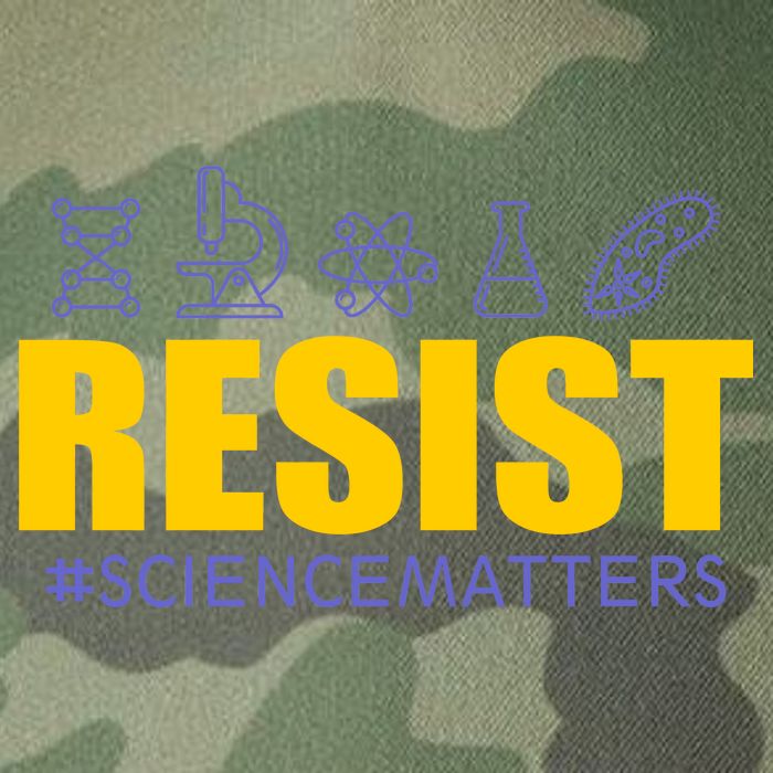 Resist March for Science #sciencematters Earth Scientists Legacy Tie Dye Trucker Hat
