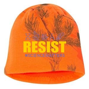 Resist March for Science #sciencematters Earth Scientists Kati - Camo Knit Beanie