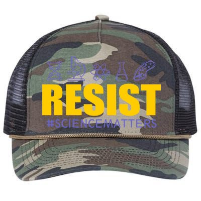 Resist March for Science #sciencematters Earth Scientists Retro Rope Trucker Hat Cap