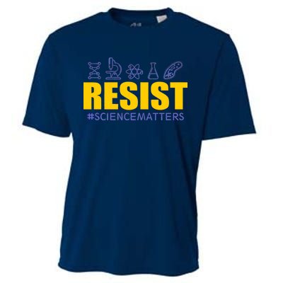 Resist March for Science #sciencematters Earth Scientists Cooling Performance Crew T-Shirt