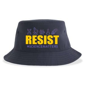 Resist March for Science #sciencematters Earth Scientists Sustainable Bucket Hat