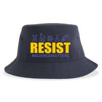Resist March for Science #sciencematters Earth Scientists Sustainable Bucket Hat