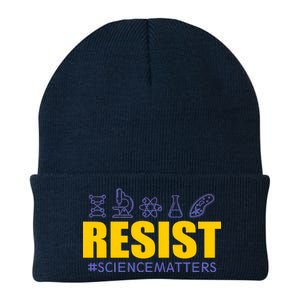 Resist March for Science #sciencematters Earth Scientists Knit Cap Winter Beanie