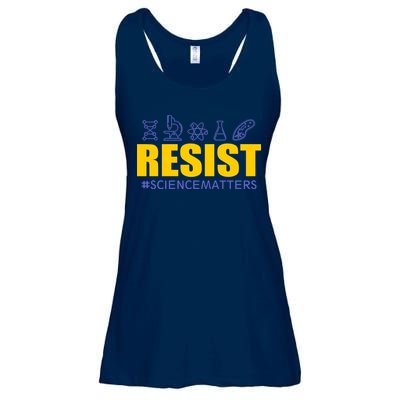 Resist March for Science #sciencematters Earth Scientists Ladies Essential Flowy Tank
