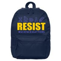 Resist March for Science #sciencematters Earth Scientists 16 in Basic Backpack