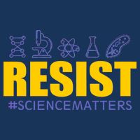 Resist March for Science #sciencematters Earth Scientists 16 in Basic Backpack