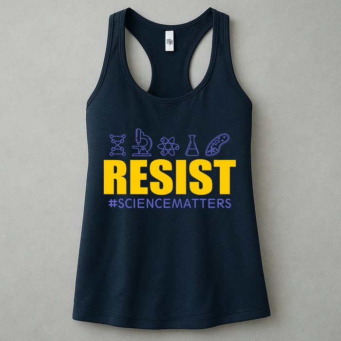 Resist March for Science #sciencematters Earth Scientists Womens Tank Top