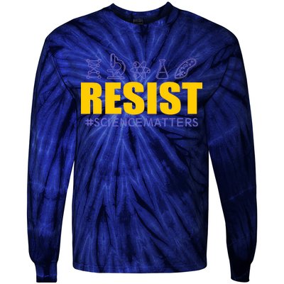 Resist March for Science #sciencematters Earth Scientists Tie-Dye Long Sleeve Shirt